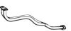 OPEL 854063 Exhaust Pipe